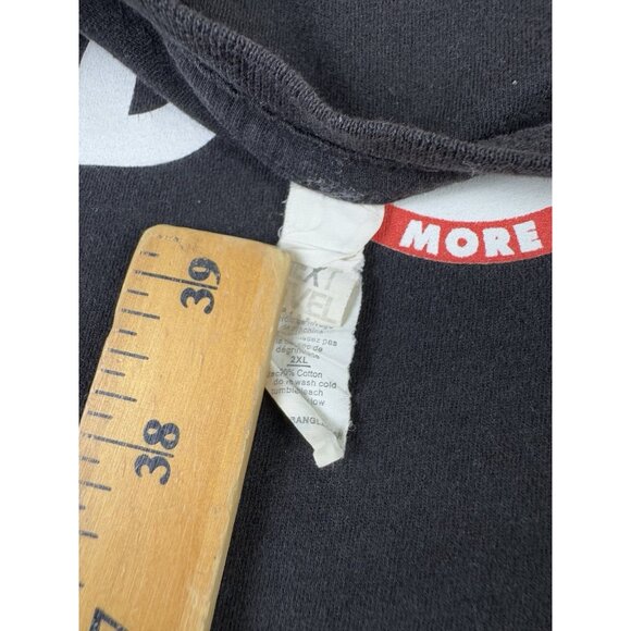 Vintage Y2K Nerd Herd Chuck TV Show Series Comedy Promo Black XL Tee Rare Logo - Picture 5 of 7